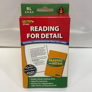 Reading for Detail by Edupress